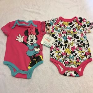NWT Minnie Mouse Onesies‎